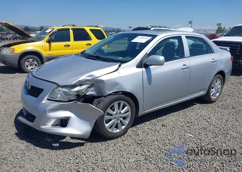 2010 Toyota Corolla Le z USA, uszkodzony, nr VIN 2T1BU4EE1AC445539